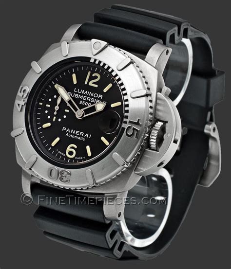 panerai submariner 2500|ww Panerai submersible watch.